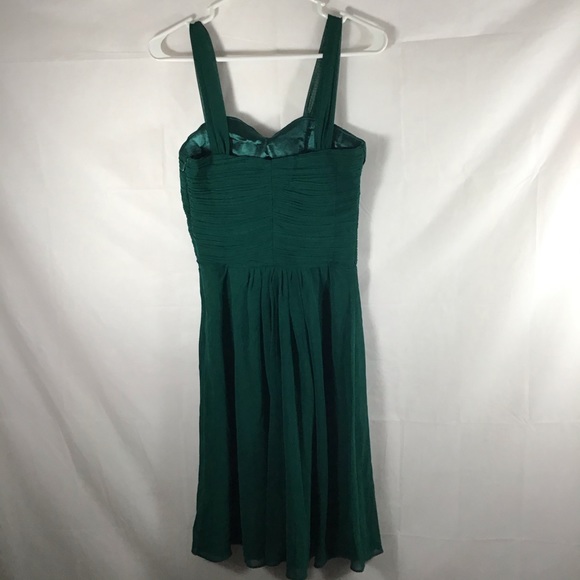 Ever Pretty Emerald Green Ruched Bust Cocktail Dress NWT - Picture 5 of 9